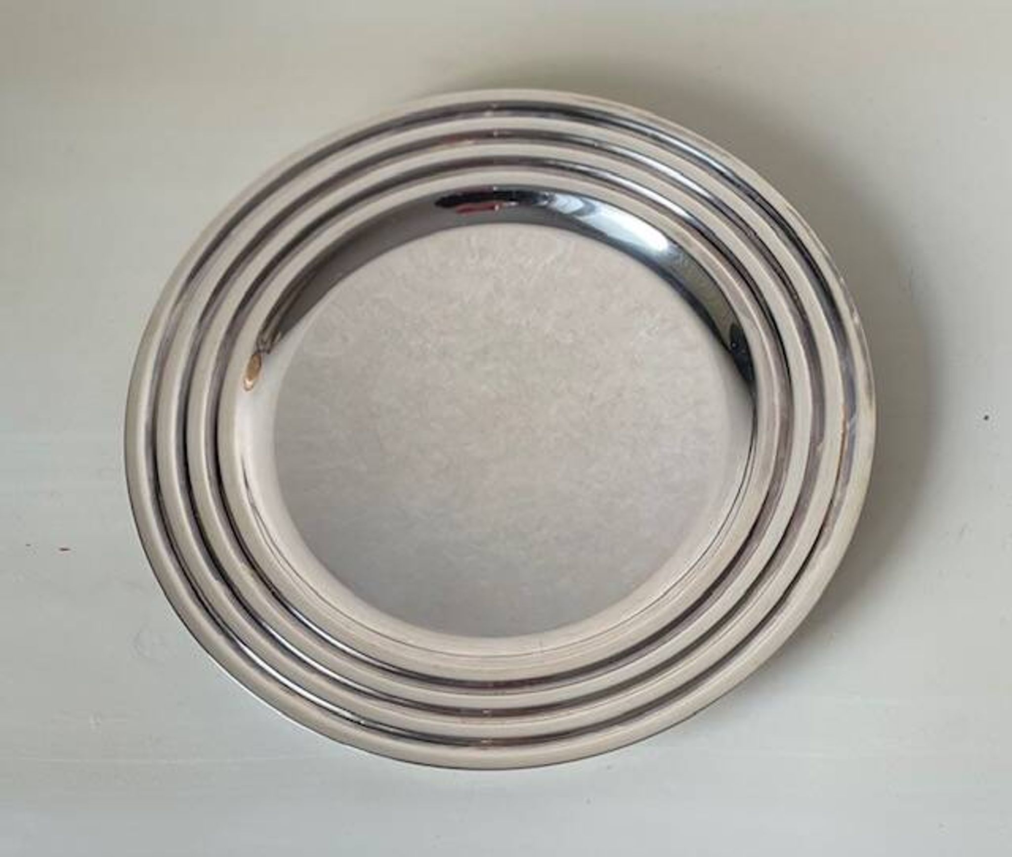 Plat Christofle métal argenté