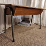School desk table with locker 1960