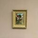 Mid-Century Oil on Panel “Street View” by J. Ioliv, Vintage & Framed 25×31cm