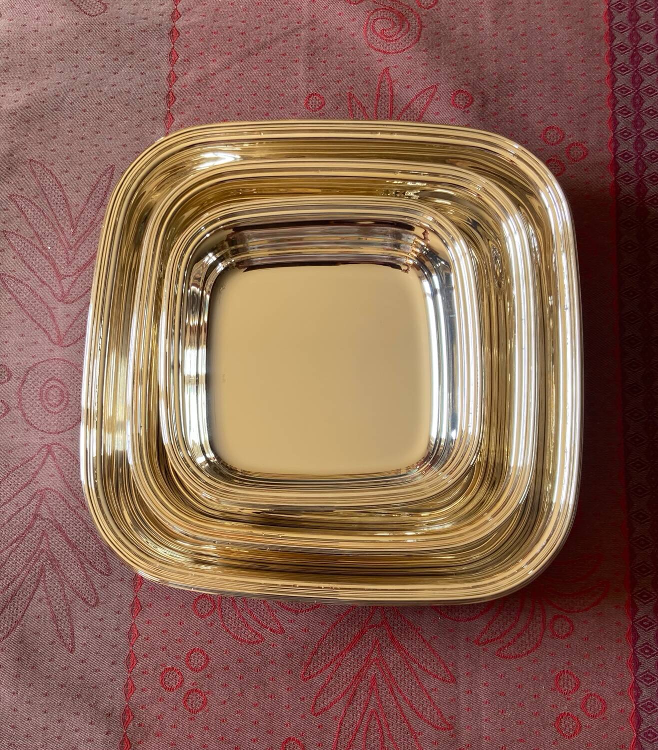 Set of 3 Silver-Plated Bowls