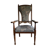 Antique English Arts and Crafts armchair