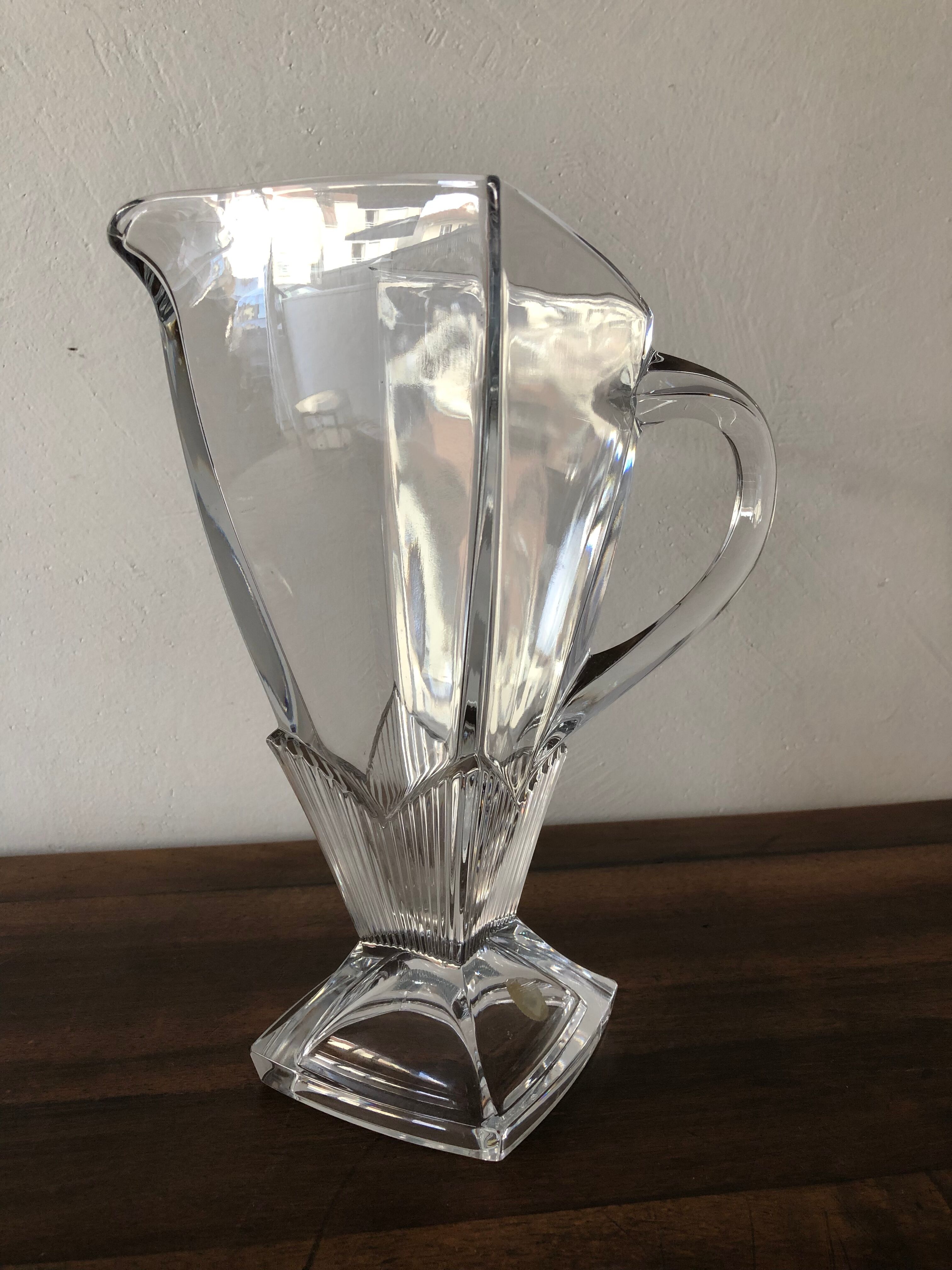 Bohemian crystal carafe