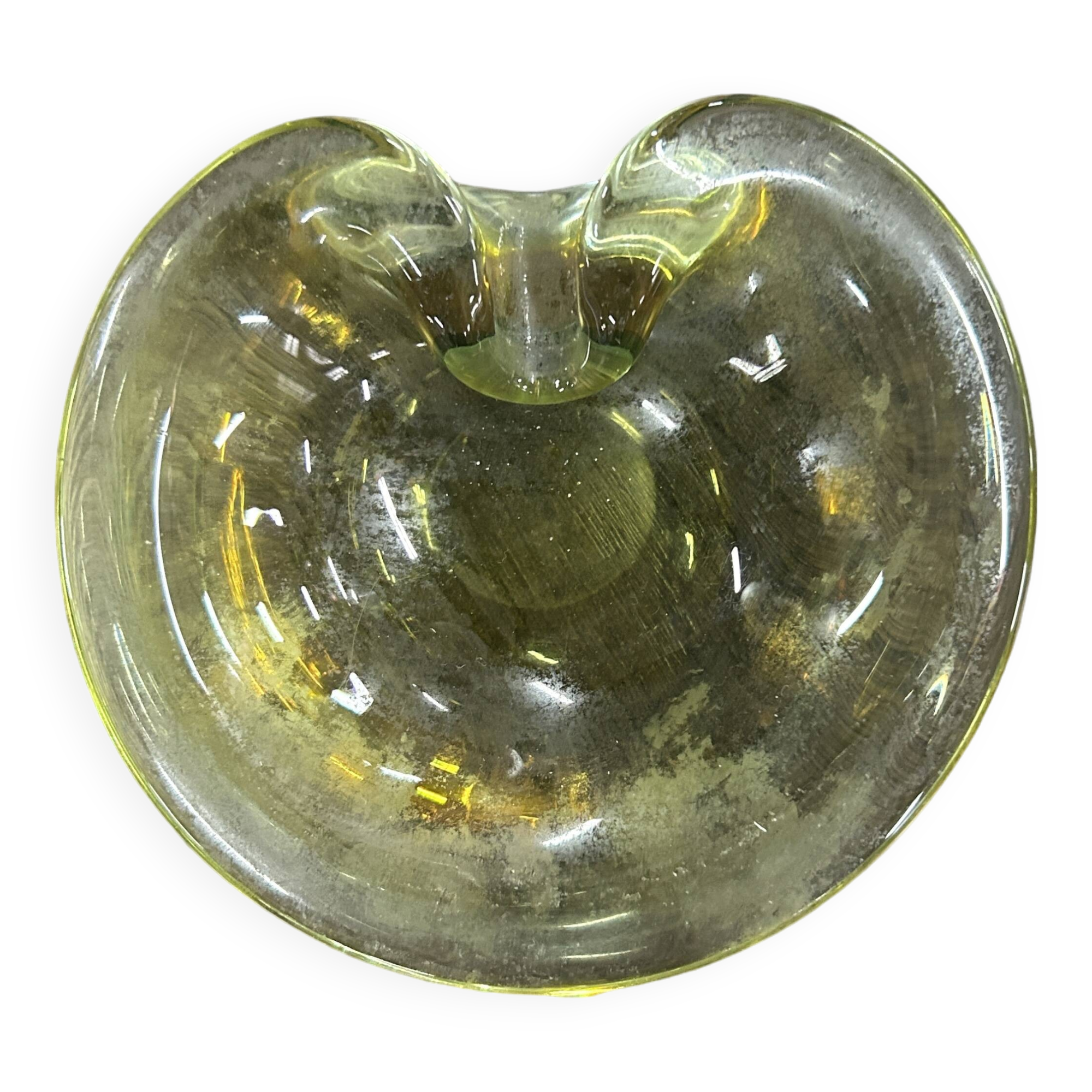 Glass ashtray