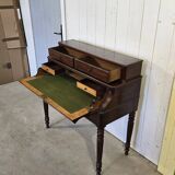 Louis Philippe style mahogany stepped desk, 19th century