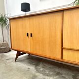 Vintage compass foot sideboard
