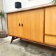 Vintage compass foot sideboard