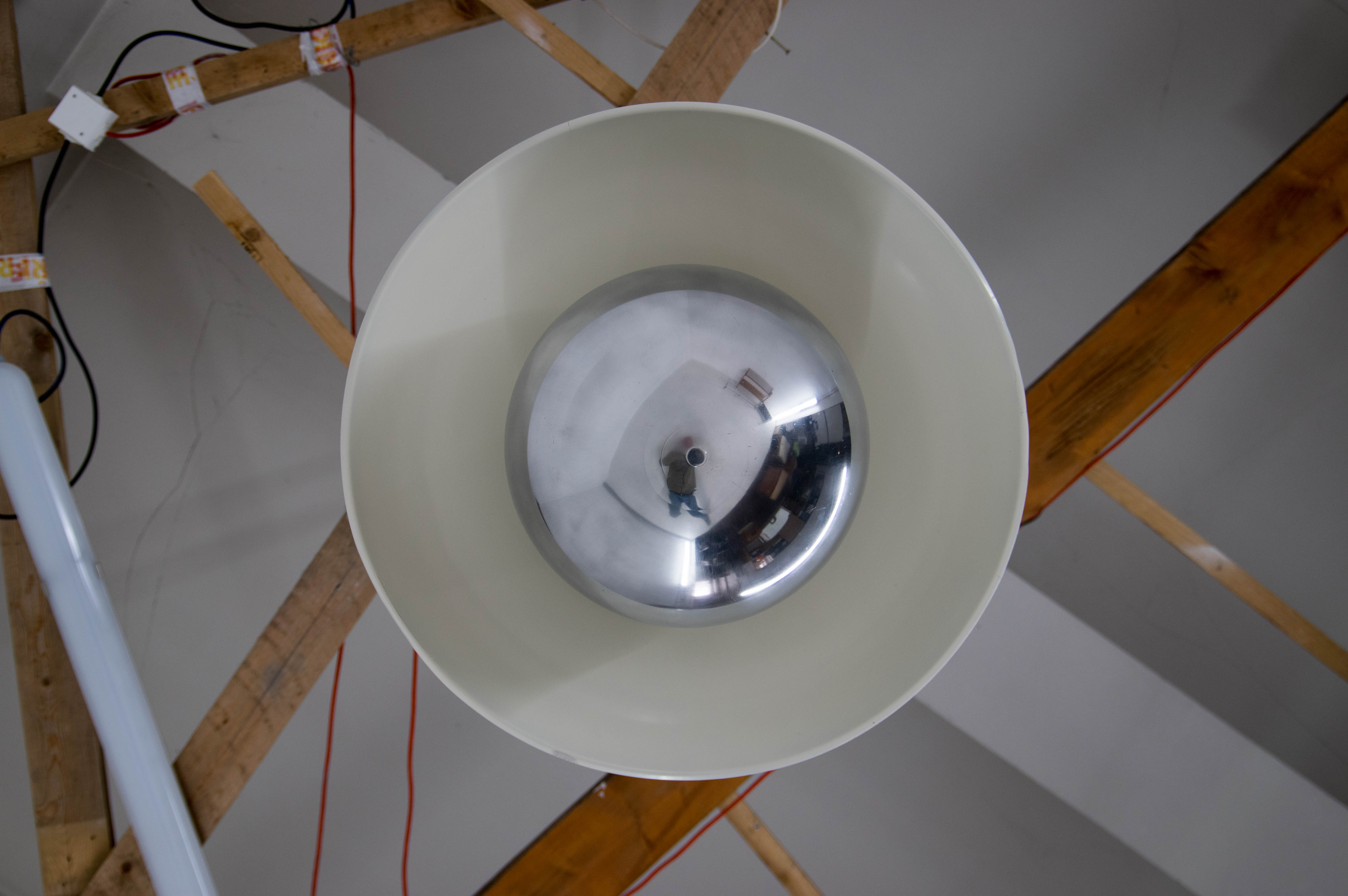 Rare Bauhaus Chandelier by IAS, 1930s, Restored