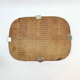 Venetian "dishcloth" mirror in Murano glass, 1960s