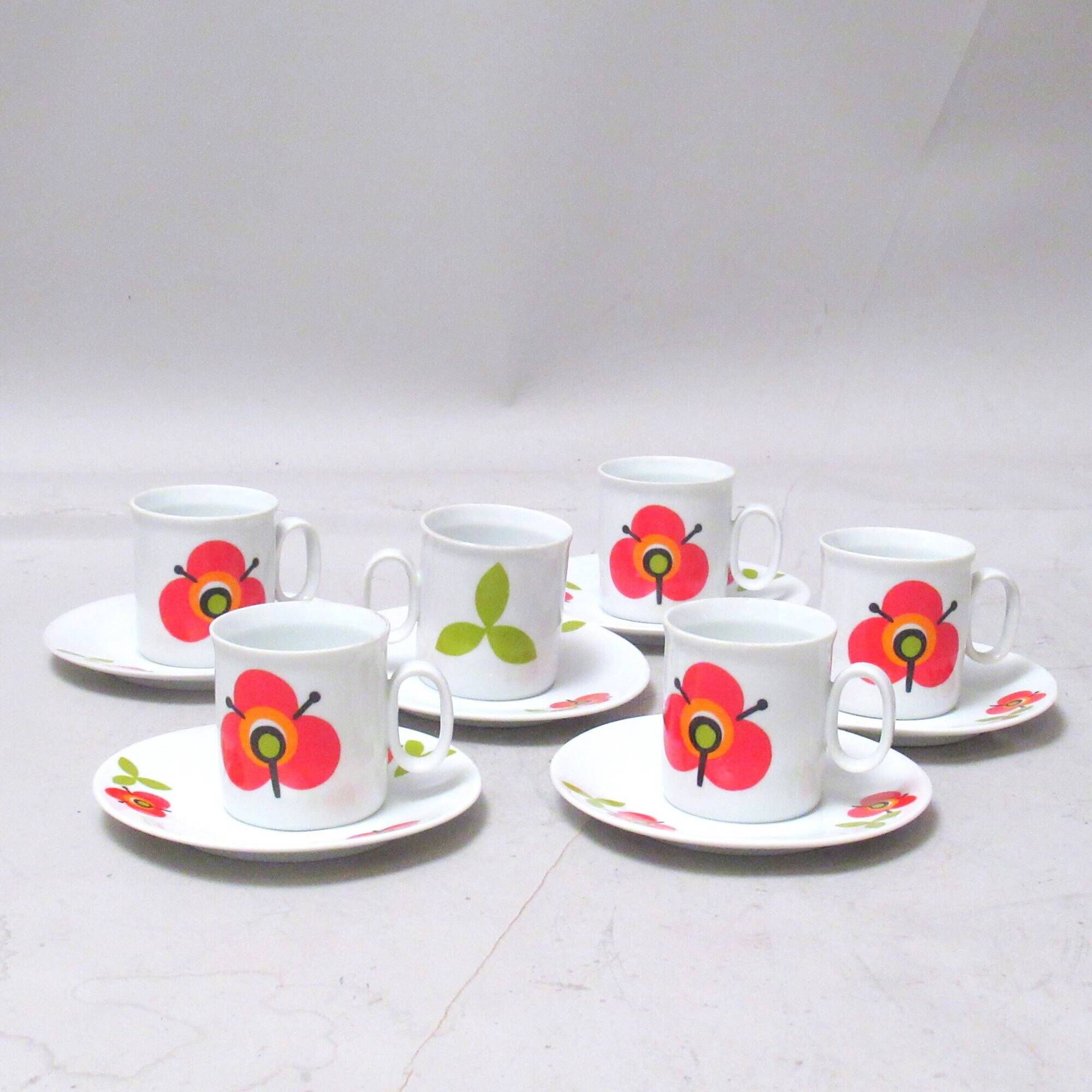 Tuscia Coffee Cup Set 70s