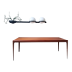 Table basse vintage par Johannes Andersen, Danemark