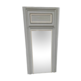 Louis XVI style trumeau in wood and patinated stucco 20th century