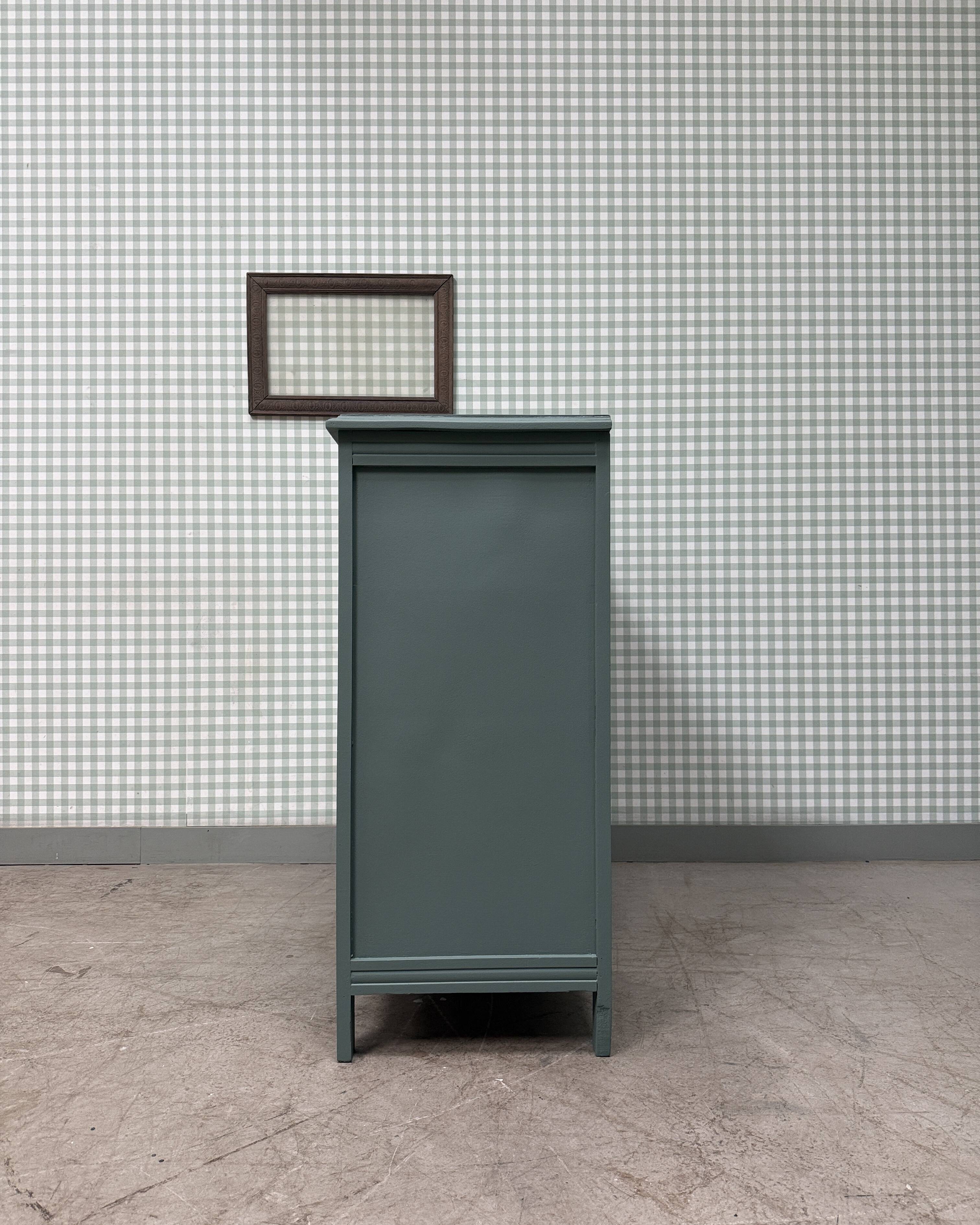 Buffet art déco vert (rénové)