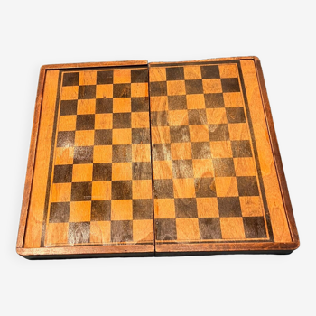Old checkers game box