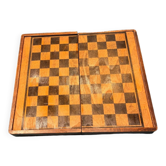 Old checkers game box