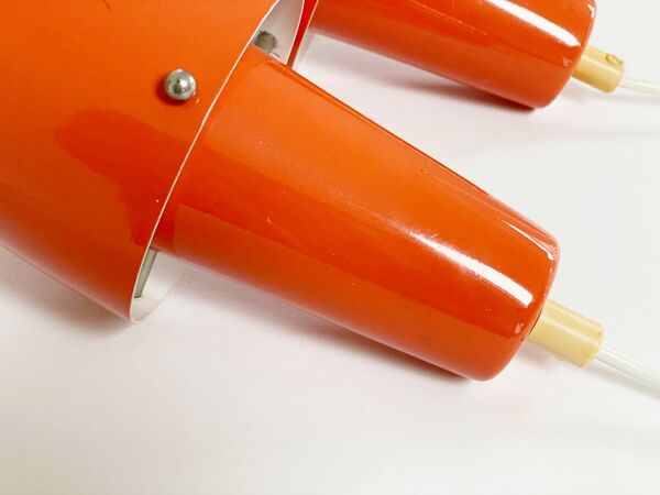 Suspensions Orange Du milieu Du Siècle scandinave