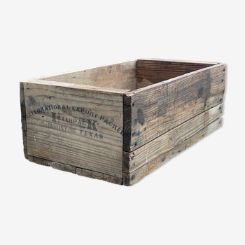 Ancienne caisse en bois