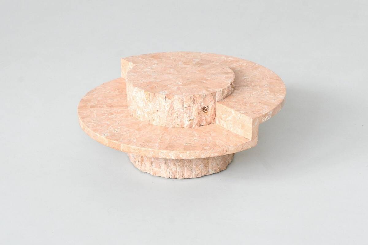 Magnussen Ponte Mactan stone coffee table Belgium 1970