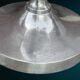 Space Age candlestick in cast aluminium with stacked balls – 1970s