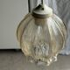 Suspension vintage en verre soufflé