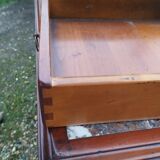 Antique Louis XVI style console with marble top