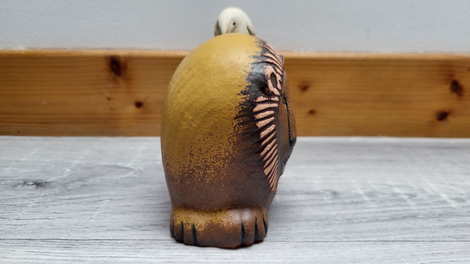 Ceramics by Lisa Larson "The Lion and the Bird" Gustavsberg Workshop