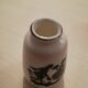 Small porcelain soliflore representing silhouettes couple 18th century