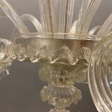 Venetian murano glass chandelier, 1960s