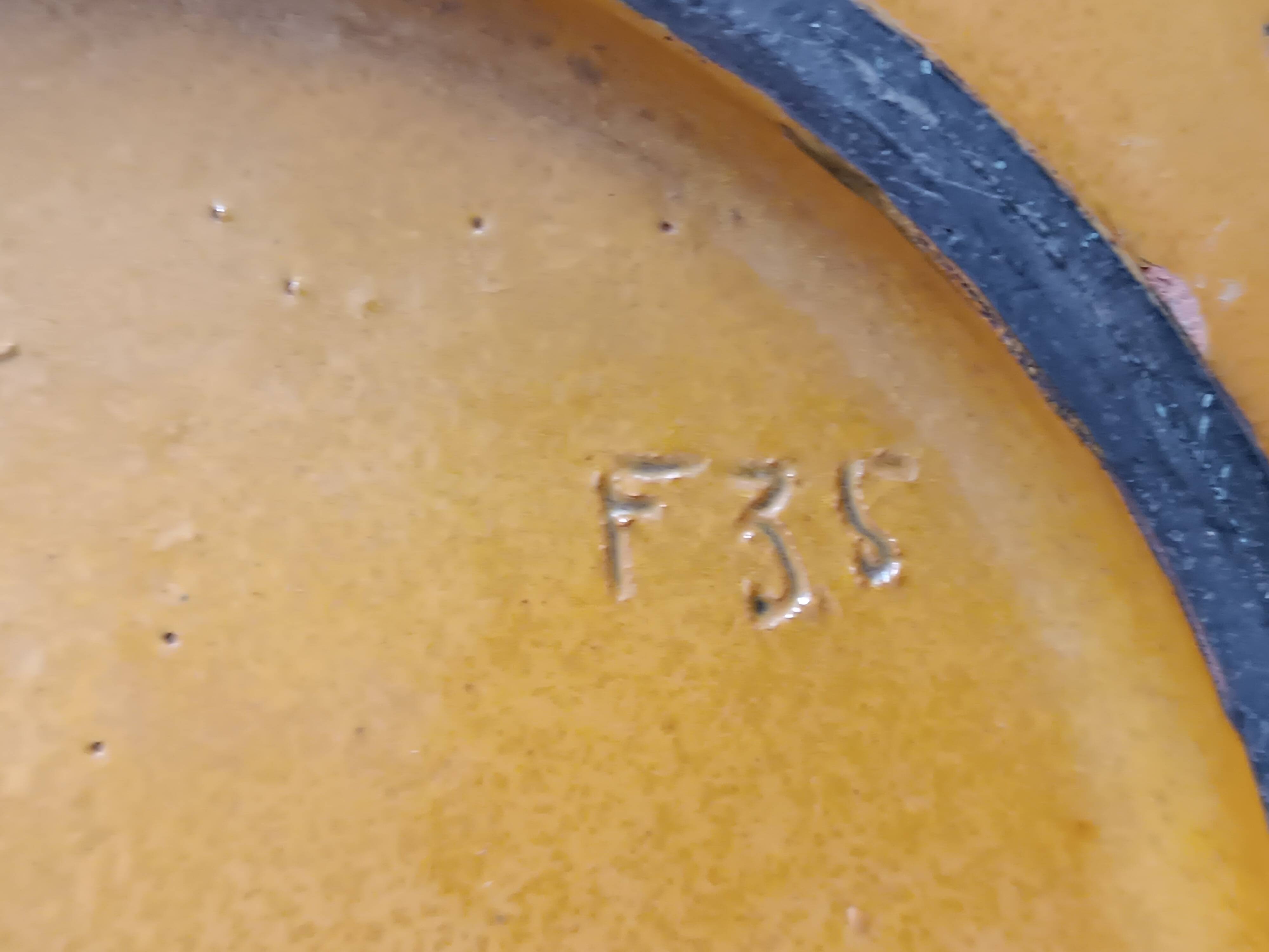 Set of 2 Ferney-Voltaire ceramic plates