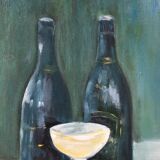 Table cake and cider