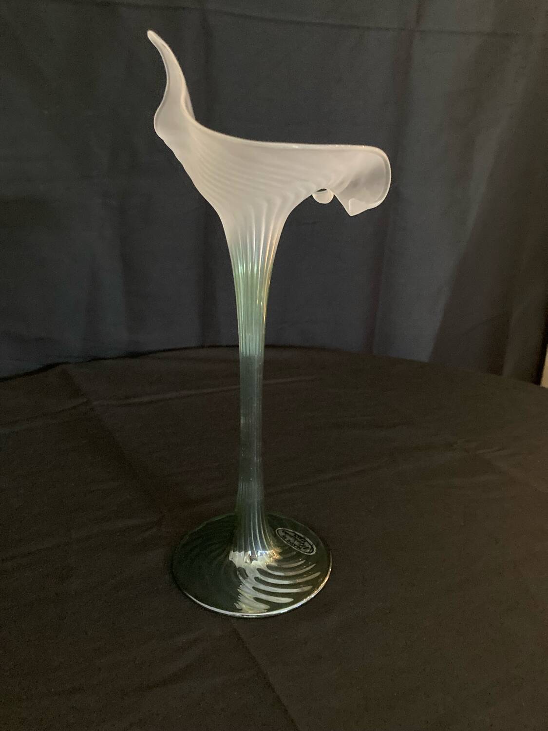 Taly Murano glass arum vase