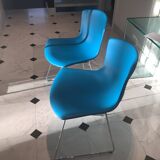 Knoll HARRY BERTOIA chair original blue collection