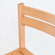Solid beech chair designed by André Sornay - France, 1960s