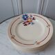 Lot of 10 plates Saint Amand model Valentin
