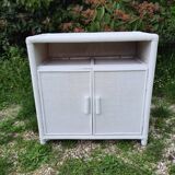 Small rattan sideboard/chest of drawers