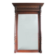Oak mirror, Renaissance style, 20th century.