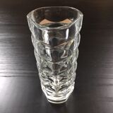 Art deco vase made of faceted glass