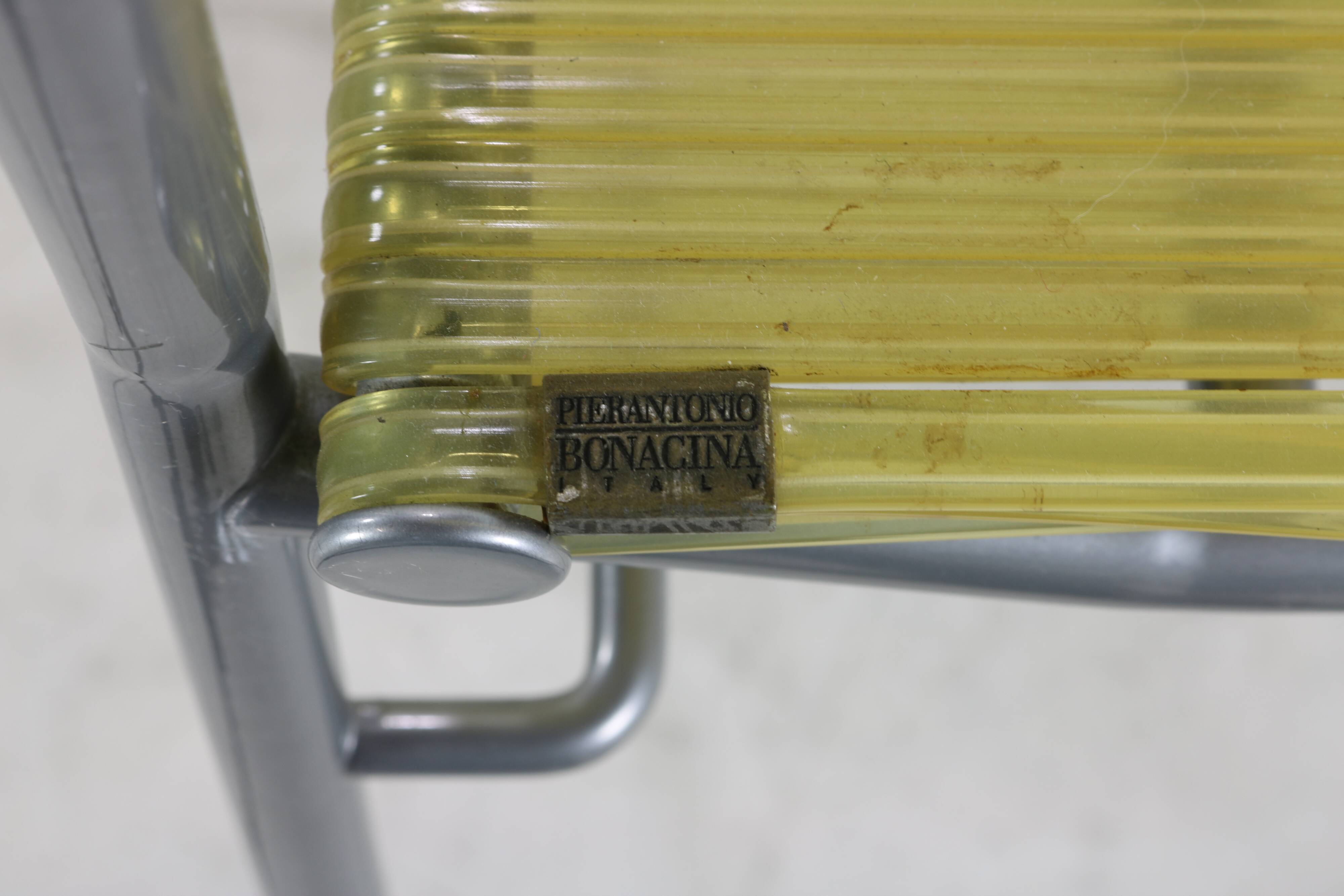 Set of four barstools by Tito Agnoli for Pierantonio Bonacina