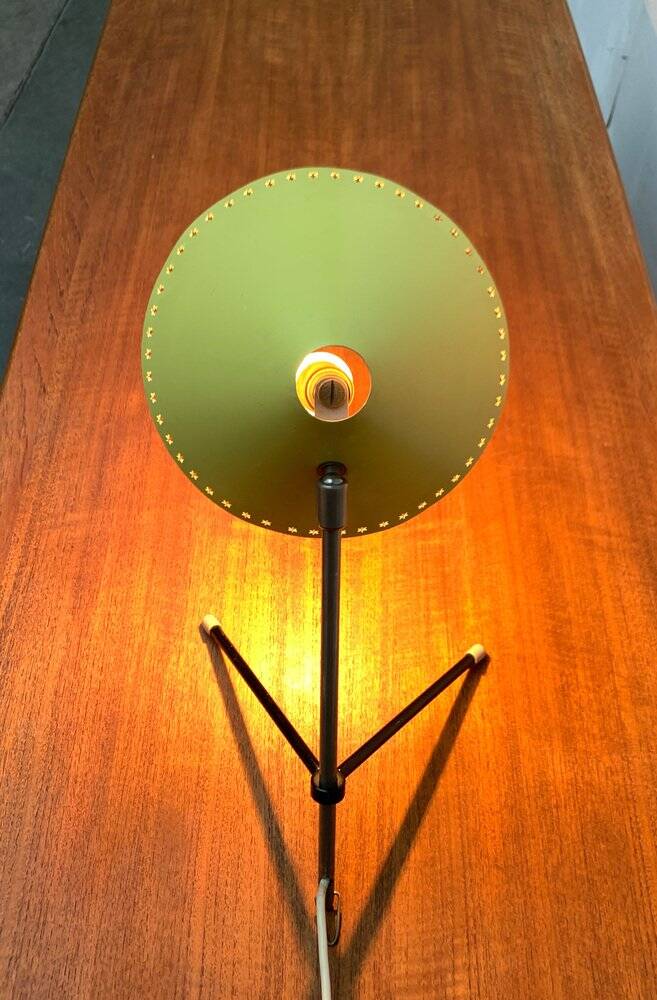 Lampe de table ou murale Mid-Century minimaliste néerlandaise Pinocchio par H. Busquet pour Hala Zeist, années 1950