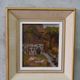 Swedish modern oil painting, 1956 Osvald Schalin (1897-1975)