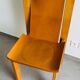 Chaises en orme massif et cuir , Luigi Gorgoni , roche bobois