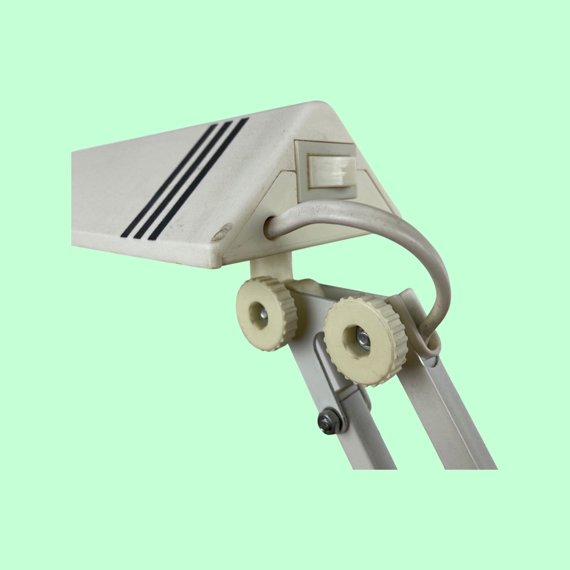 Danish VIntage Designer Desk Lamp LYSKAER | Scandinavian Desk Lamp Adjustable And Bright Light