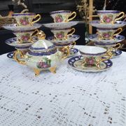 Vintage porcelain café service