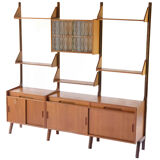 Wall unit, 3 Modules, System 'Libra' by Karl Edvard Korseth for Aandal Mobler, Norway 1960's