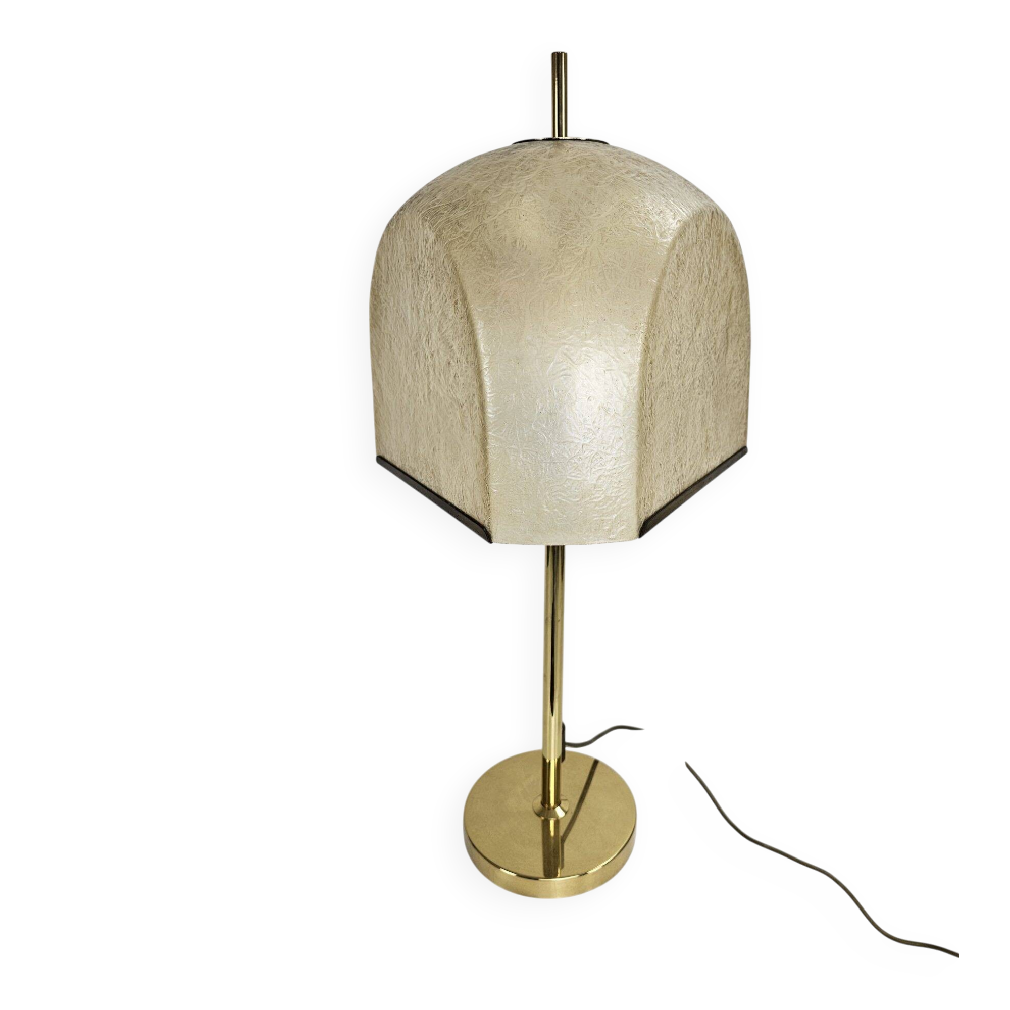 Lampe de table italienne en fibre de verre