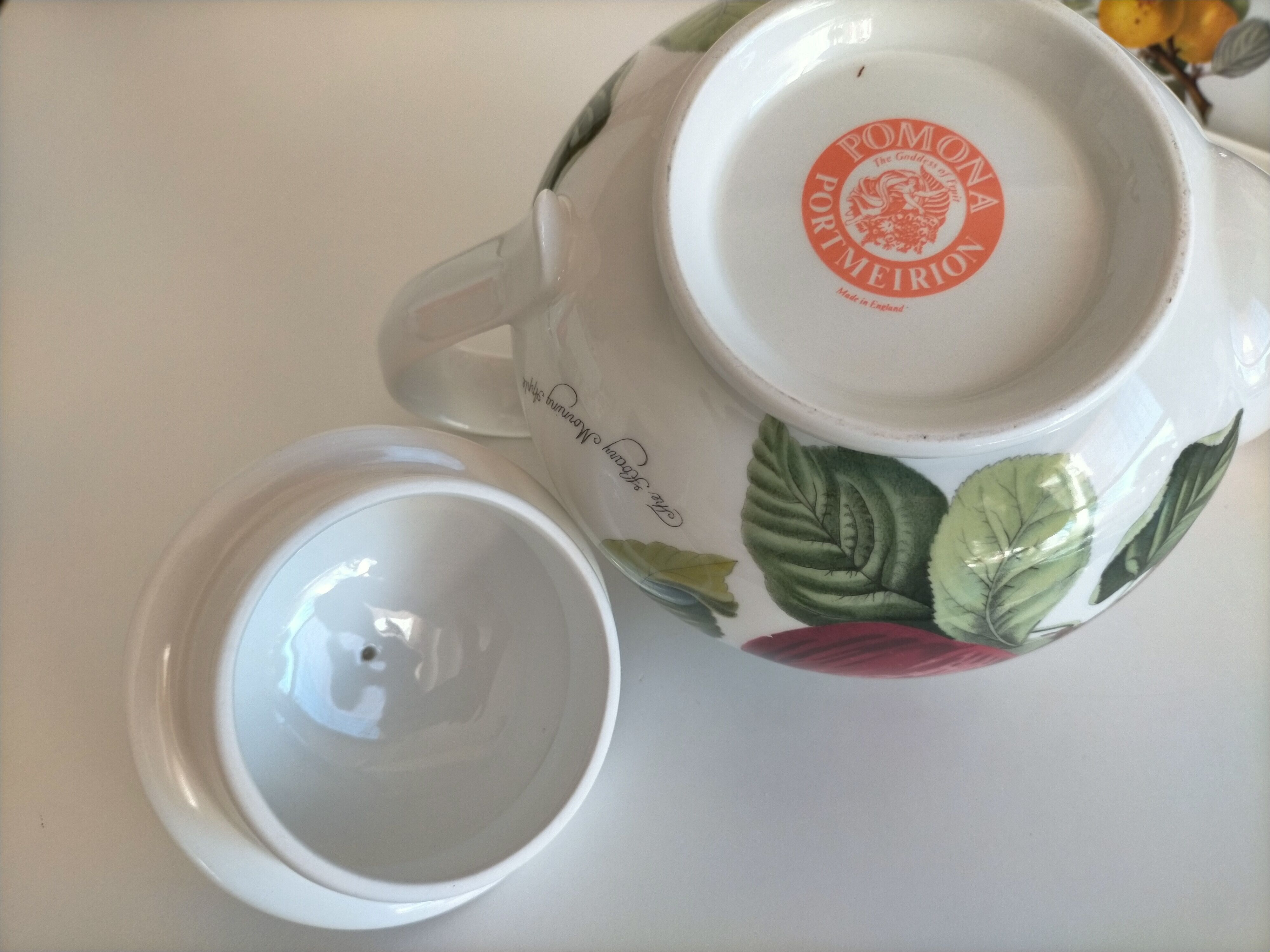 Porcelain teapot