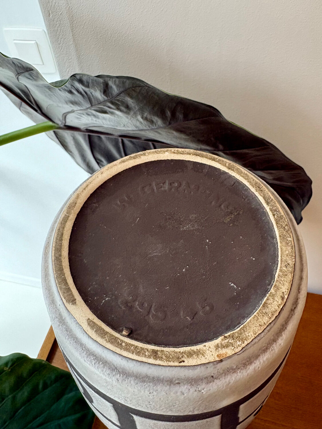 Large vase / jug bay ceramics - west germany