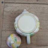 Antique teapot in slip