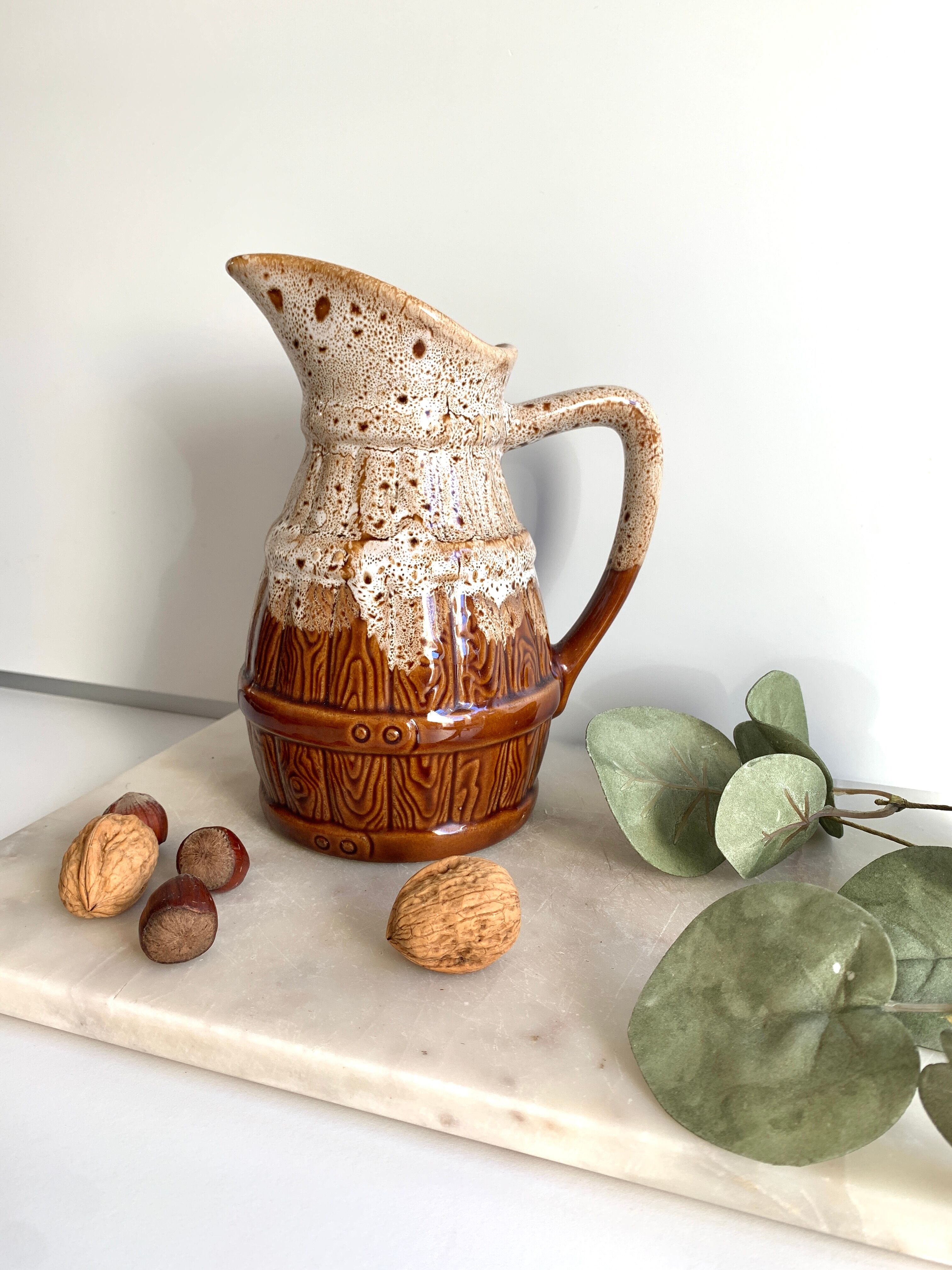 Ceramic bistro pitcher