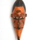 Masque sénoufo en bois sculpté Côte d'Ivoire