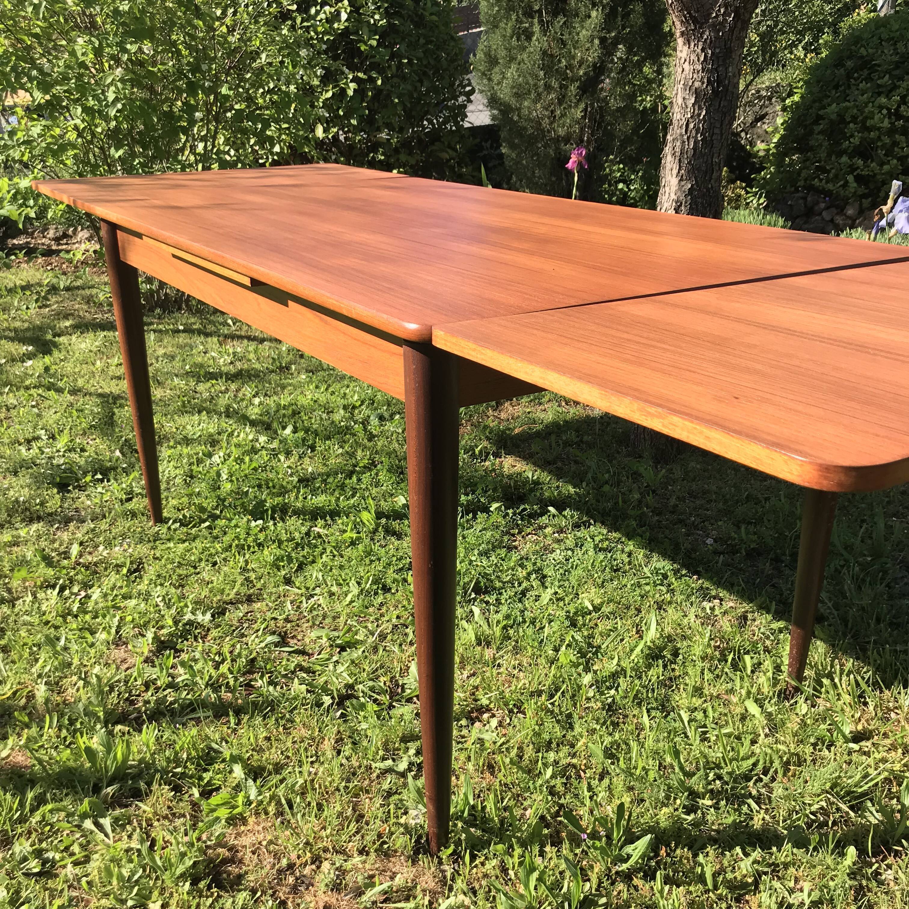 Vintage teak dining table